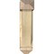 Ekena Millwork Traditional Arts and Crafts Rough Sawn Bracket w/ Offset Brace, Douglas Fir, 6"W x 16"D x 24"H BKT0604X16X24TRA03RDF - alternate 4
